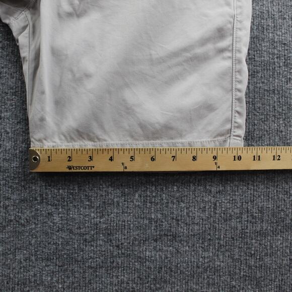 Save Khaki United Shorts Mens 33 Twill Bermuda Classic Flat Front Casual USA - Picture 8 of 8